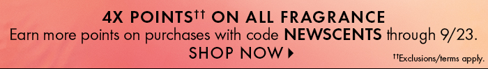 Thin Top Banner: 4x fragrance